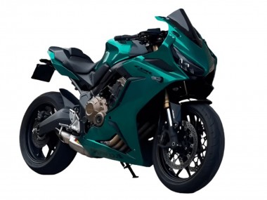 Buy 2021-2023 Honda CBR650R Motorcycle Fairings - Dark Green UK