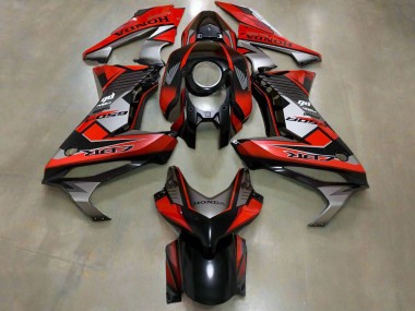 Buy 2021-2023 Honda CBR650R Motorcycle Fairings - Red Silver Glossy Black UK