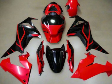 Buy 2021-2023 Honda CBR650R Motorcycle Fairings - Red Glossy Black Stripe UK