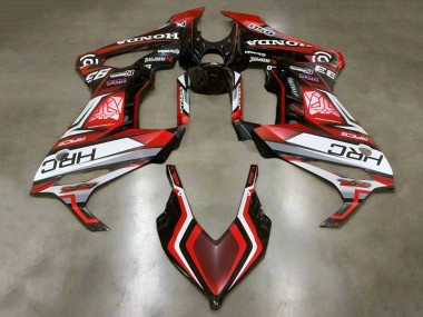 Buy 2021-2023 Honda CBR650R Motorcycle Fairings - White Red Glossy Black HRC UK