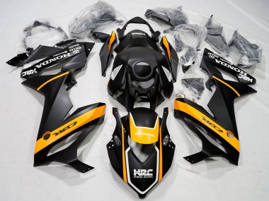 Buy 2021-2023 Honda CBR650R Motorcycle Fairings - Matte Black Yellow HRC UK