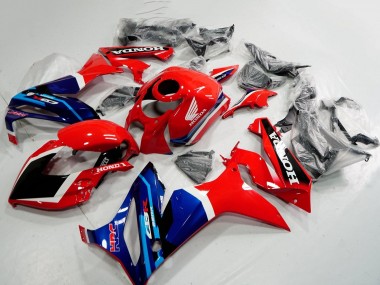 Buy 2021-2023 Honda CBR650R Motorcycle Fairings - Red Blue HRC UK