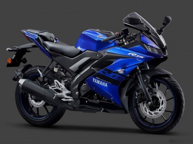 Buy 2018-2024 Yamaha YZF R15 Motorcycle Fairings - Blue Black White UK