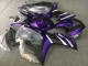2015-2018 Yamaha YZF R3/R25 Motorcycle Fairings - White Purple Matte Black UK