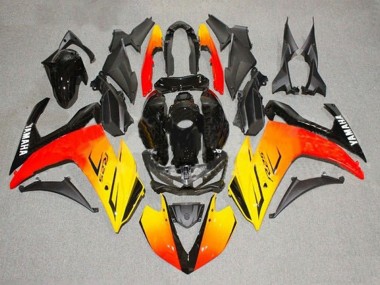 Buy 2015-2018 Yamaha YZF R3/R25 Motorcycle Fairings - Yellow Red Black UK