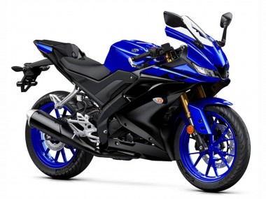 Buy 2019-2024 Yamaha YZF R125 Motorcycle Fairings - Blue Matte Black UK