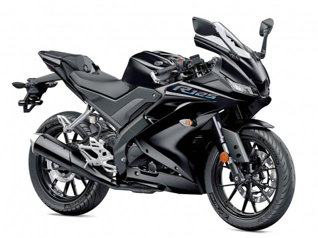 2019-2024 Yamaha YZF R125 Motorcycle Fairings - Matte Black UK