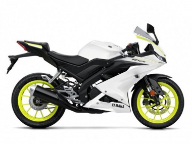 Buy 2019-2024 Yamaha YZF R125 Motorcycle Fairings - White Yellow UK