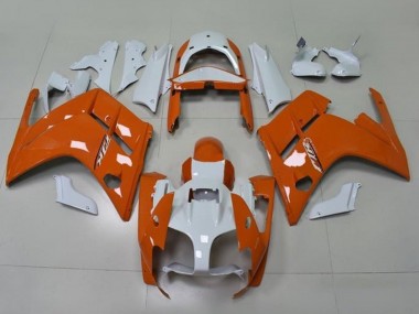 Buy 2013-2015 Yamaha FJR1300 Motorcycle Fairings - Orange White UK