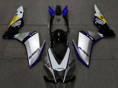 Buy 2009-2015 Aprilia RSV4 1000 Motorcycle Fairings - Silver Black Blue Yellow UK