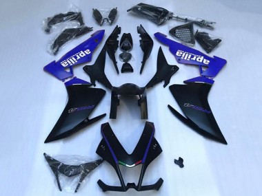 Buy 2009-2015 Aprilia RSV4 1000 Motorcycle Fairings - Matte Black Blue UK