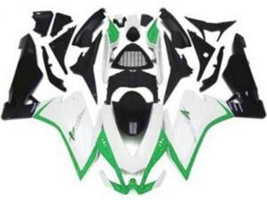 Buy 2009-2015 Aprilia RSV4 1000 Motorcycle Fairings - White Green Black UK
