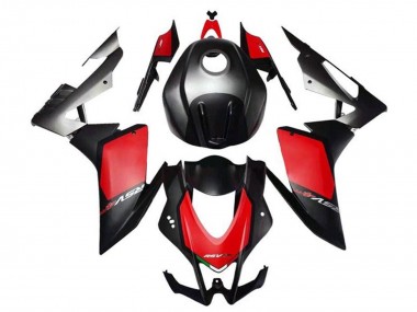 Buy 2009-2015 Aprilia RSV4 1000 Motorcycle Fairing Kits - Matte Black Red Grey UK