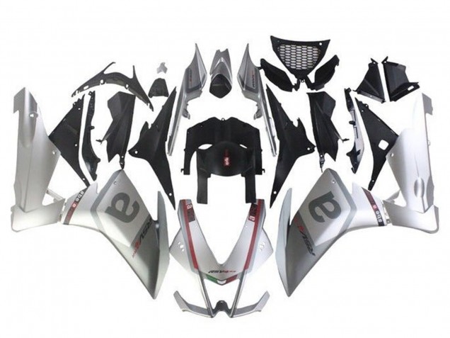2009-2015 Aprilia RSV4 1000 Motorcycle Fairings - Silver Grey Black Red UK