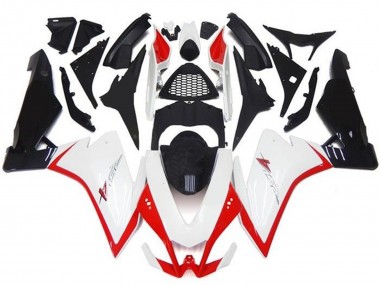 Buy 2009-2015 Aprilia RSV4 1000 Motorcycle Fairings - White Red Black UK
