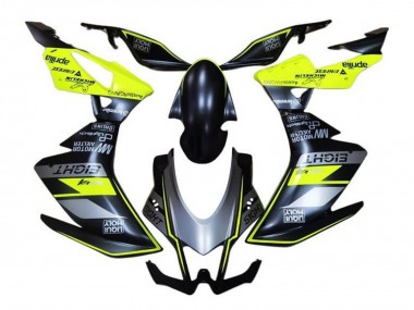 Buy 2016-2020 Aprilia RSV4 1000 Motorcycle Fairings - Matte Black Grey Yellow UK