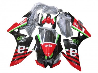 Buy 2016-2020 Aprilia RSV4 1000 Motorcycle Fairings - Red Black Green Stripe UK