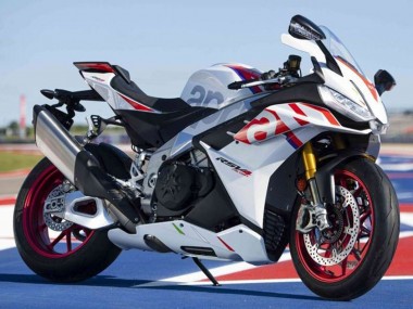 Buy 2021-2024 Aprilia RSV4 1100 Motorcycle Fairings - White Red Blue UK