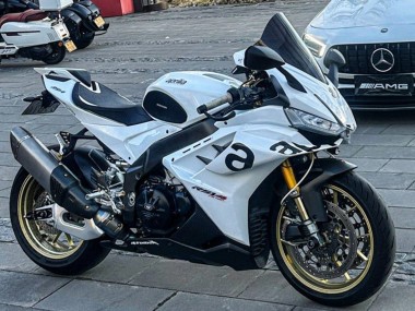 Buy 2021-2024 Aprilia RSV4 1100 Motorcycle Fairings - White Black UK