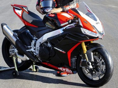 Buy 2021-2024 Aprilia RSV4 1100 Motorcycle Fairings - Black Red White UK