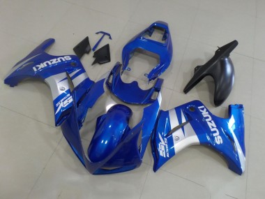 Buy 2003-2013 Suzuki SV650 Motorcycle Fairings - Blue Silver White UK