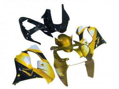 Buy 2002-2003 Kawasaki ZX9R Motorcycle Fairings - Yellow White Black UK