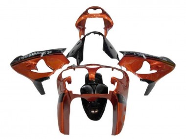 Buy 2002-2003 Kawasaki ZX9R Motorcycle Fairings - Orange Black UK