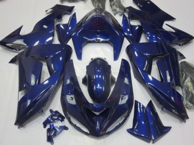 Buy 2006-2007 Kawasaki ZX10R Motorcycle Fairing - Dark Blue UK