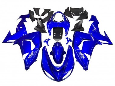 Buy 2006-2007 Kawasaki ZX10R Motorcycle Fairings - Blue White UK