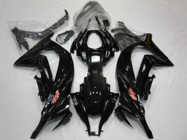 Buy 2011-2015 Kawasaki ZX10R Motorcycle Fairings - Glossy Black Red UK