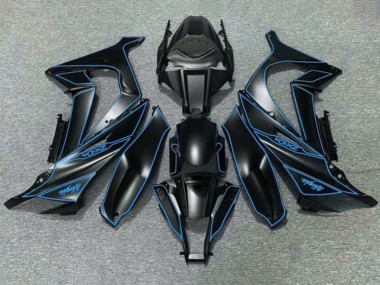 Buy 2011-2015 Kawasaki ZX10R Motorcycle Fairings - Matte Black Blue UK