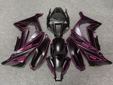 Buy 2011-2015 Kawasaki ZX10R Motorcycle Fairings - Matte Black Purple UK