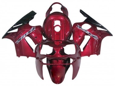 Buy 2000-2001 Kawasaki ZX12R Motorcycle Fairings - Candy Red Black White UK