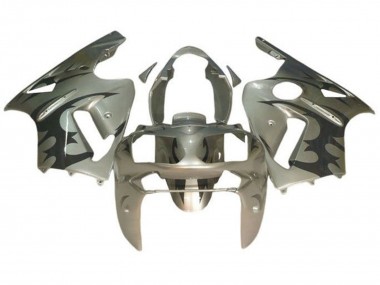 Buy 2000-2001 Kawasaki ZX12R Motorcycle Fairings - Silver Black Tribal UK