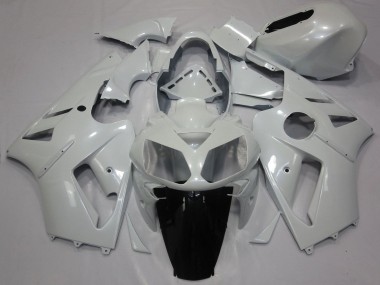 Buy 2000-2001 Kawasaki ZX12R Motorcycle Fairings - White UK