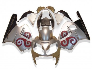 Buy 2002-2006 Kawasaki ZX12R Motorcycle Fairings - Silver Red Black UK