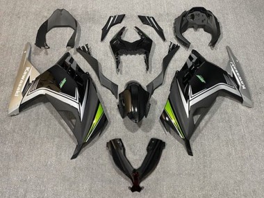 Buy 2013-2017 Kawasaki EX300 Motorcycle Fairings - Glossy Black Matte Black Silver Green UK