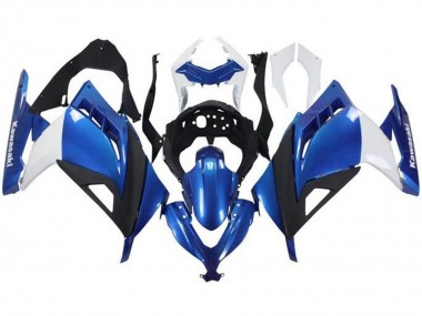 Buy 2013-2017 Kawasaki EX300 Motorcycle Fairings - White Blue Black UK