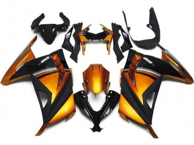 Buy 2013-2017 Kawasaki EX300 Motorcycle Fairings - Orange Black Grey UK