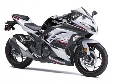 Buy 2013-2017 Kawasaki EX300 Motorcycle Fairings - White Black Red Accents UK