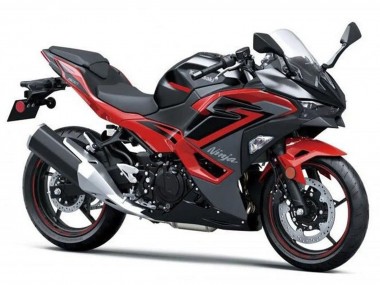 Buy 2024-2025 Kawasaki Ninja 500 EX500R Motorcycle Fairings - Black Red Grey UK