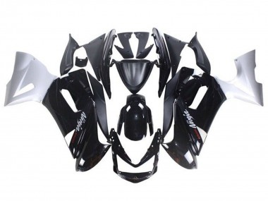 Buy 2006-2008 Kawasaki Ninja 650 EX650 Motorcycle Fairings - Glossy Black White UK