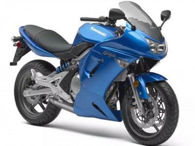 Buy 2006-2008 Kawasaki Ninja 650 EX650 Motorcycle Fairings - Blue Chrome UK