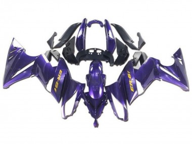 Buy 2009-2011 Kawasaki Ninja ER6F Motorcycle Fairings - Purple Yellow UK