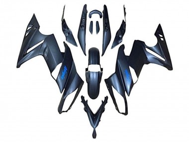 Buy 2009-2011 Kawasaki Ninja 650 EX650 Motorcycle Fairings - Matte Black Blue UK