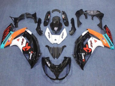 Buy 2012-2016 Kawasaki Ninja 650 EX650 Motorcycle Fairings - Glossy Black White Orange Blue Red UK