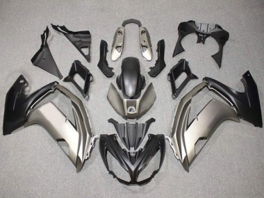 Buy 2012-2016 Kawasaki Ninja 650 EX650 Motorcycle Fairings - Silver Matte Black UK