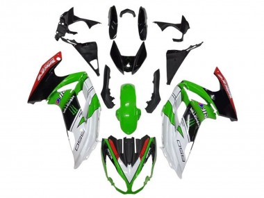 Buy 2012-2016 Kawasaki Ninja 650 EX650 Motorcycle Fairings - White Green Black Red Monster UK