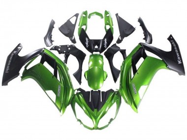 Buy 2012-2016 Kawasaki Ninja 650 EX650 Motorcycle Fairing - Green Matte Black UK