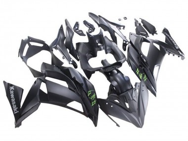 Buy 2017-2019 Kawasaki Ninja 650 EX650 Motorcycle Fairings - Matte Black Green UK